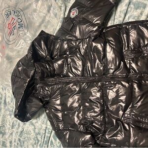 black moncler puffer jacket